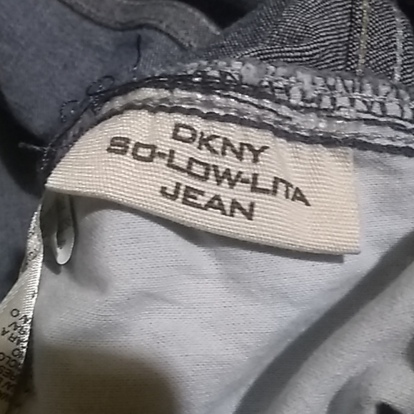 DKNY So-Low-Lita Straight Leg Jeans Size 10 - Picture 8 of 8